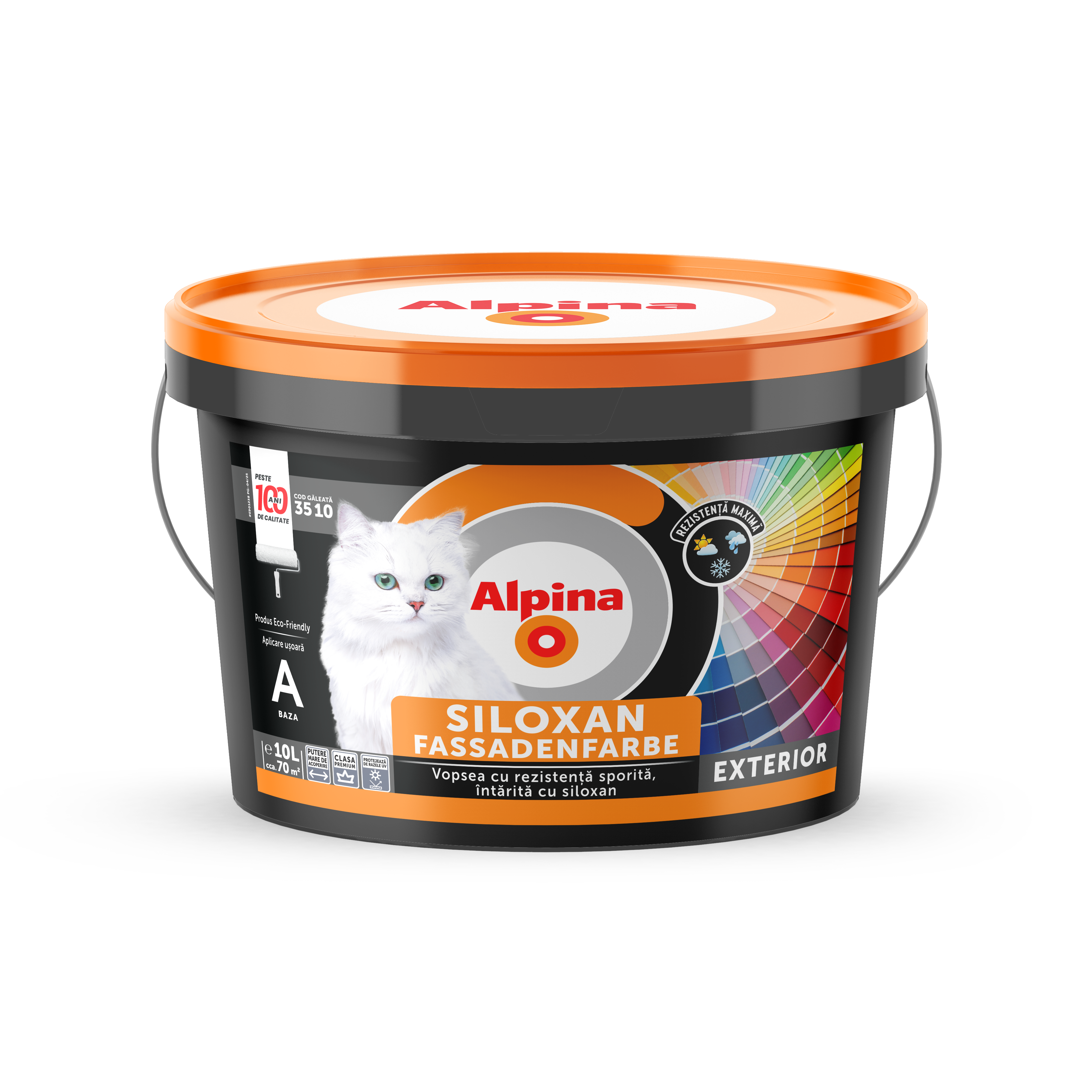 Siloxan Fassadenfarbe